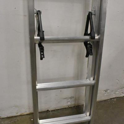 Louisville Ladder, 16' Aluminum Extension, 225 lb Load, Top Grip Bent