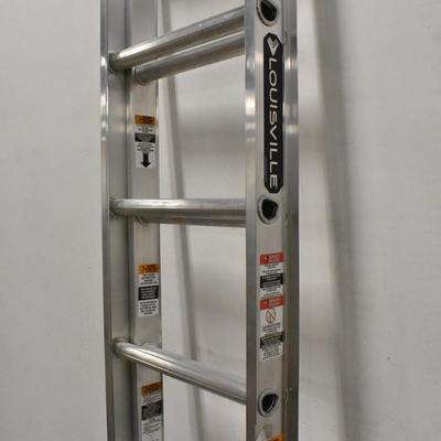 Louisville Ladder, 16' Aluminum Extension, 225 lb Load, Top Grip Bent