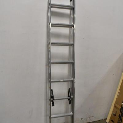 Louisville Ladder, 16' Aluminum Extension, 225 lb Load, Top Grip Bent