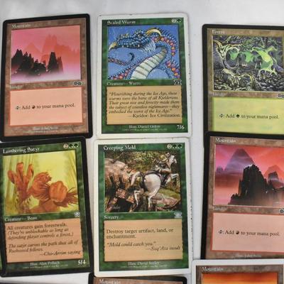 59 Assorted Vintage Magic Cards 