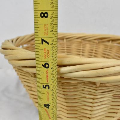 Small Wicker Basket, Round