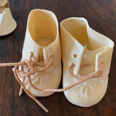 Lot of Vintage Doll Shoes