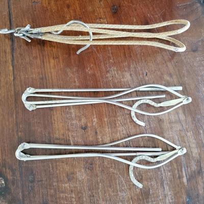 Lot of Travel Hangers and Clothes Pins