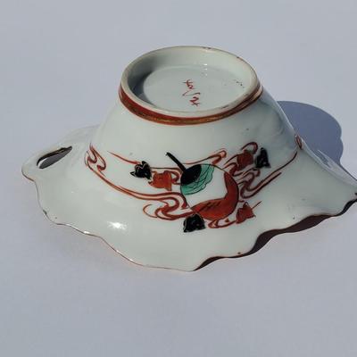 Japanese Teapot and Small Dishes