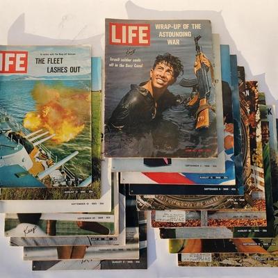 Lot of Life Magazine Historical Events 1965 to 1969