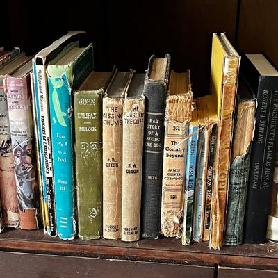Set of Vintage Old Books