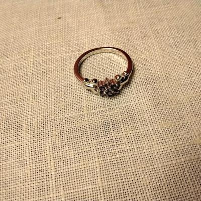 .35ctw Amethyst Round Cut 925 Sterling Silver Ring Size 6.5