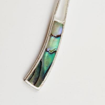 . 925 SILVER ABALONE PENDANT
