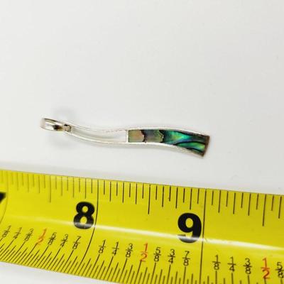 . 925 SILVER ABALONE PENDANT