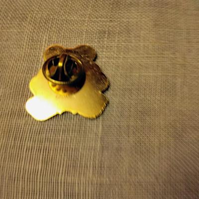 Cute Christmas Teddy Bear Pin