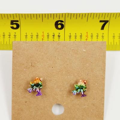 RAINBOW ðŸŒˆ FROG EARRINGS
