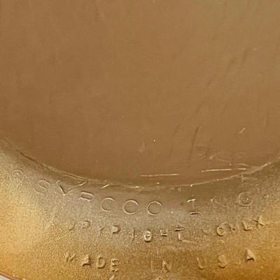 Syroco Wall Plaque Pioneer Pilgrim Woman