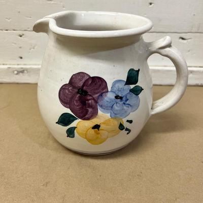 Contemporary Pottery Trends Flower Pitcher - Oregon, USA