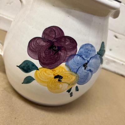 Contemporary Pottery Trends Flower Pitcher - Oregon, USA