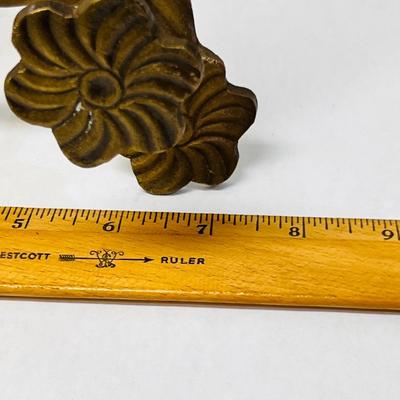 Gold Tone Book Easel with Grape Vine Motif