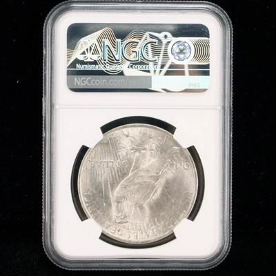 1923 Silver Peace Dollar NGC