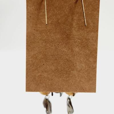 BEAUTIFUL ELEPHANT & LION DANGLE EARRINGS