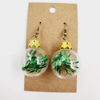 CHRISTMAS ORNAMENT EARRINGS