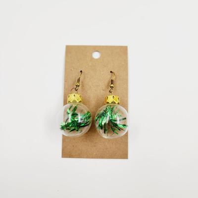 CHRISTMAS ORNAMENT EARRINGS