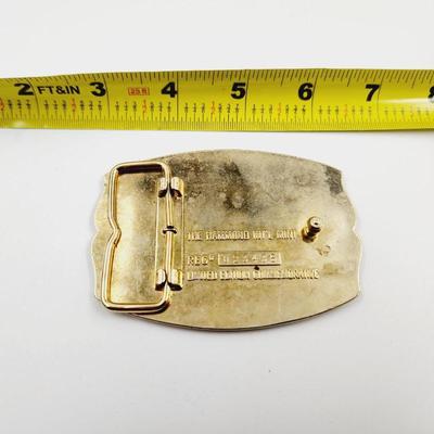 1985 HAMMOND STATUE OF LIBERTY COLLECTORS BELT BUCKLE