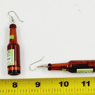 LIGHT UP BUD LIGHT LIME EARRINGS