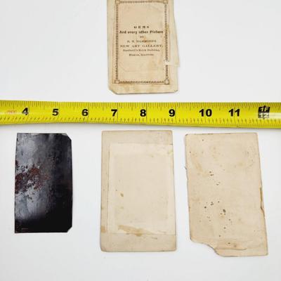 1800S TIN TYPE PORTRAIT PICTURE BUNDLE