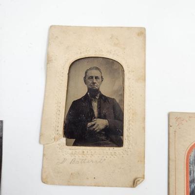 1800S TIN TYPE PORTRAIT PICTURE BUNDLE