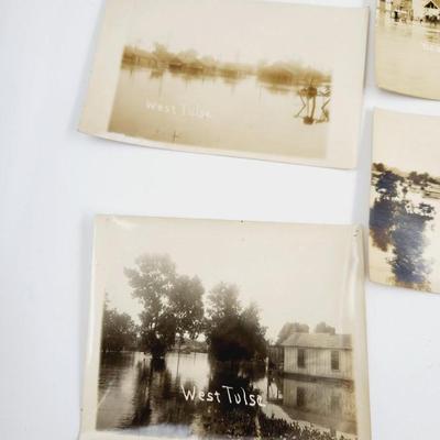 1920S TULSA FLOOD PICTURES & POSTCARDS