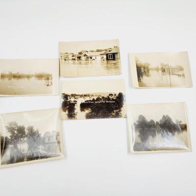 1920S TULSA FLOOD PICTURES & POSTCARDS