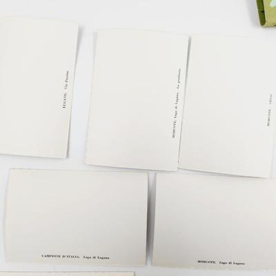 VINTAGE LUGANO SWITZERLAND PICTURE BUNDLE
