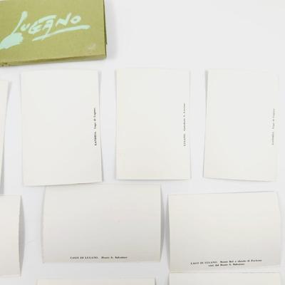VINTAGE LUGANO SWITZERLAND PICTURE BUNDLE