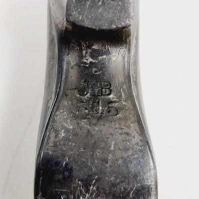 ANTIQUE SILVER TONED HIGH HEEL PIN CUSHION