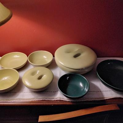 Rare 1940s Iroquois Casual China by Russell Wright 12 pieces