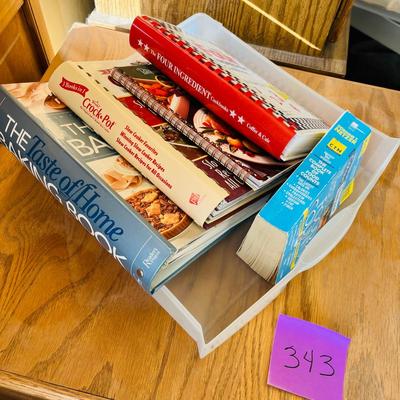 Flat of Cook books