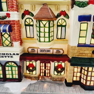 CHRISTMAS ST NICHOLAS SQUARE GAZETTE, COCOS CAFE & WINTERS BAKERY