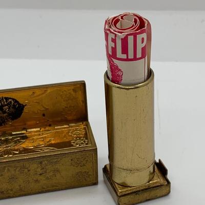 LOT 13: Vintage Lipstick Collection of  Coty, Revlon, Refillable, Jeweled & More