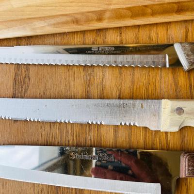 New Cutting Board & Knives