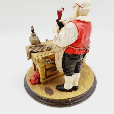 THE ROCKWELL HEIRLOOM OF SANTA COLLECTION - SANTAS WORK SHOP