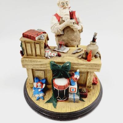 THE ROCKWELL HEIRLOOM OF SANTA COLLECTION - SANTAS WORK SHOP