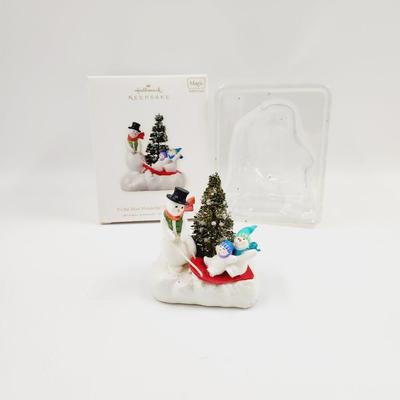 HALLMARK KEEPSAKE MAGIC ORNAMENT - ITS THE MOST WONDERFUL TIME OF THE YEAR