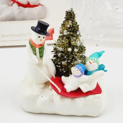 HALLMARK KEEPSAKE MAGIC ORNAMENT - ITS THE MOST WONDERFUL TIME OF THE YEAR
