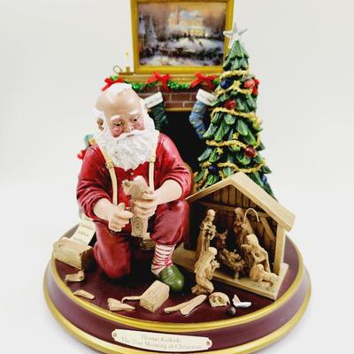 THOMAS KINCADE "TRUE MEANING OF CHRISTMAS" ANIMATED DECOR - READ DESCRIPTION