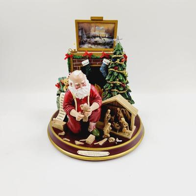THOMAS KINCADE "TRUE MEANING OF CHRISTMAS" ANIMATED DECOR - READ DESCRIPTION