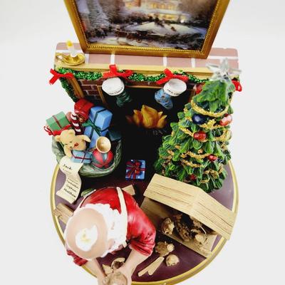 THOMAS KINCADE "TRUE MEANING OF CHRISTMAS" ANIMATED DECOR - READ DESCRIPTION