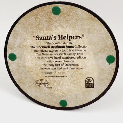 THE ROCKWELL HEIRLOOM SANTA - SANTAS HELPERS (READ DESCRIPTION)