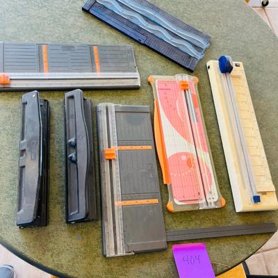 Scrap Book Cutters & Hole punches