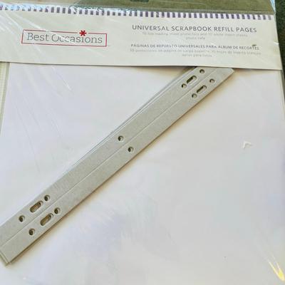 Scrap booking plastic sleeves