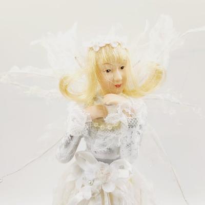 BEAUTIFUL PORCELAIN WHITE FAIRY