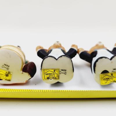 HOMCO BEAR BAND NUMBERED COLLECTABLE FIGURINES