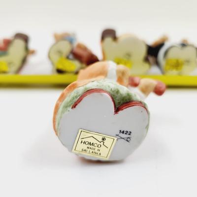HOMCO BEAR BAND NUMBERED COLLECTABLE FIGURINES